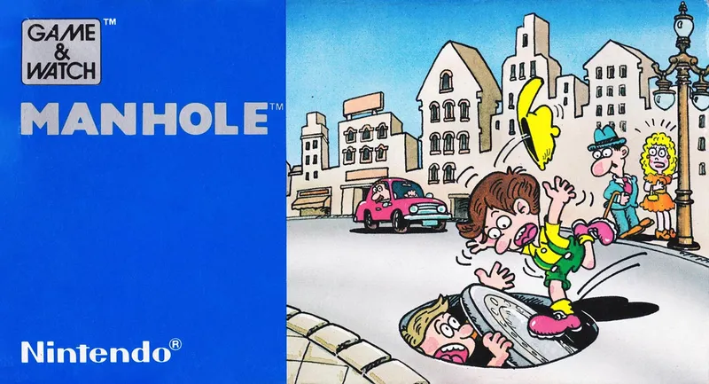 Manhole (New Wide Screen) box art
