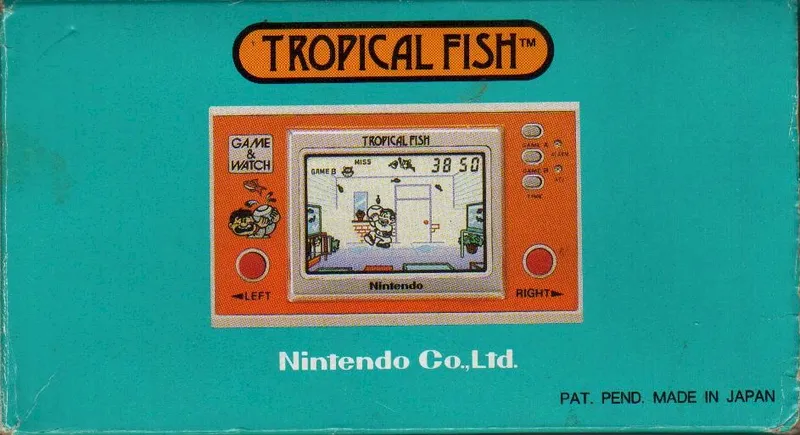 Tropical Fish box back