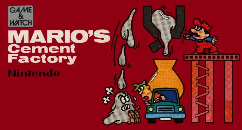 Mario's Cement Factory (New Wide Screen) box art
