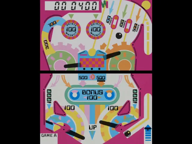 Backdrop artwork for Pinball