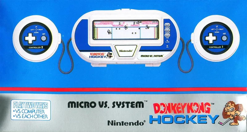 Donkey Kong Hockey box art