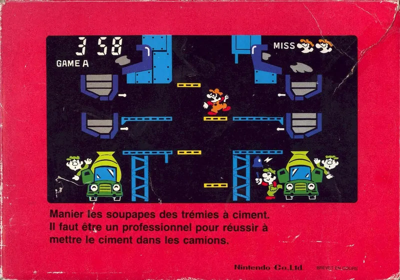 Mario's Cement Factory (Tabletop) box back