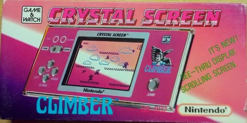 Climber (Crystal Screen) box art