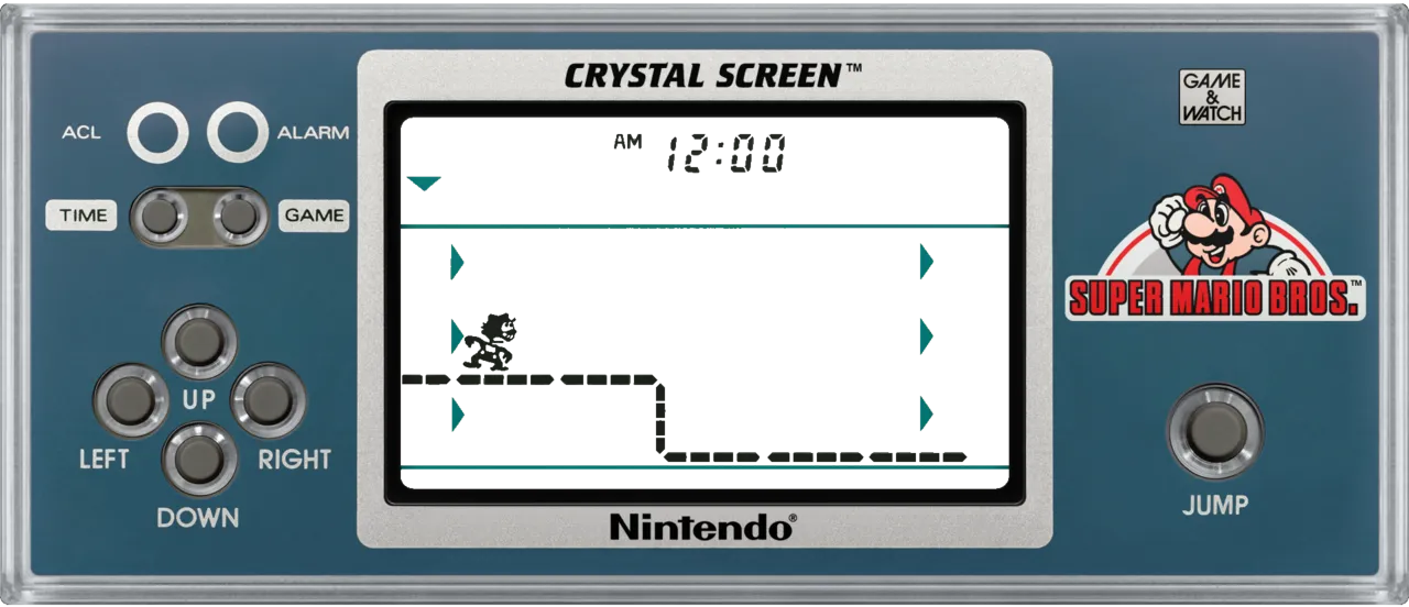 Super Mario Bros. (Crystal Screen) screenshot