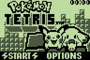 Pokémon Tetris screenshot