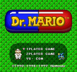 Dr. Mario screenshot