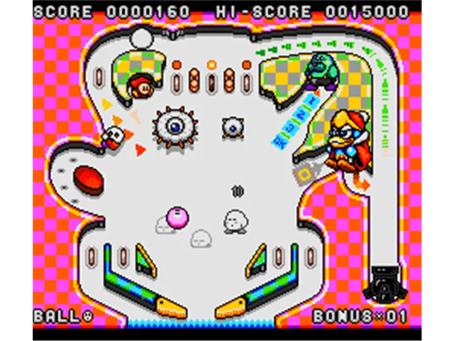 Kirby no Omochabako: Pinball screenshot