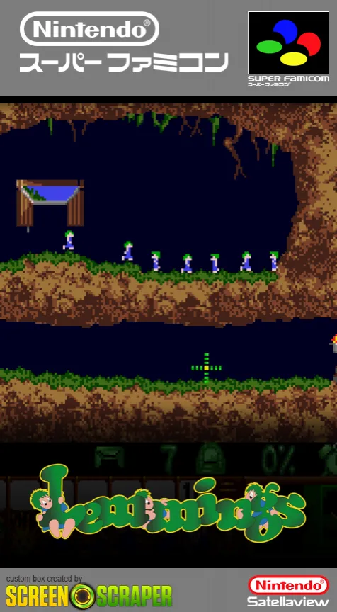 Lemmings box art
