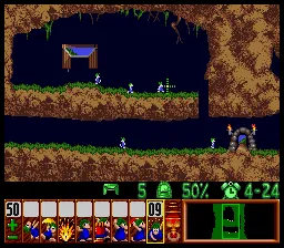 Lemmings screenshot