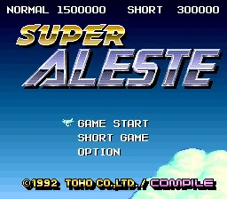 Super Aleste screenshot