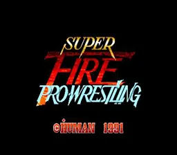 Super Fire Pro Wrestling screenshot