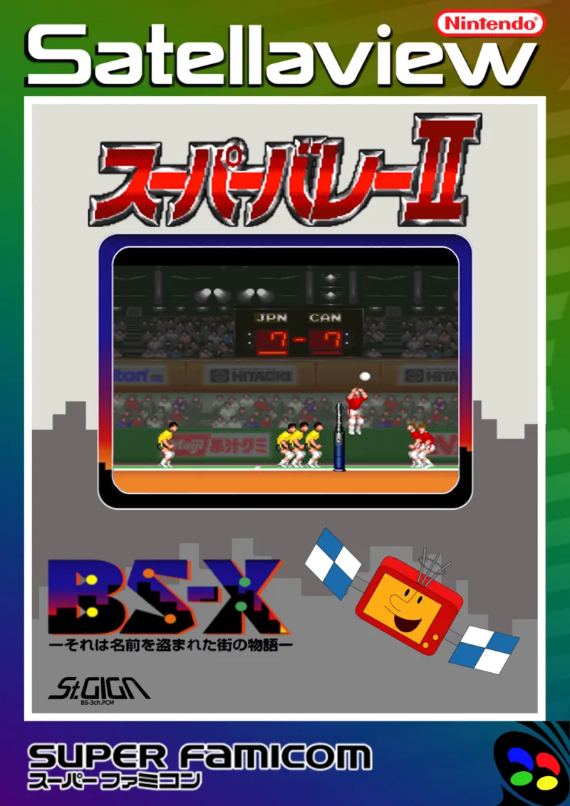 Super Volley II box art