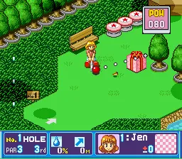 Backdrop artwork for Golf Daisuki! O.B. Club