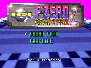 BS F-Zero 2 Practice screenshot