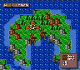 Backdrop artwork for Super Famicom Wars BS Ban - Hagoromo-jima