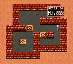 Backdrop artwork for Super Soukoban (Japan) (4-4)