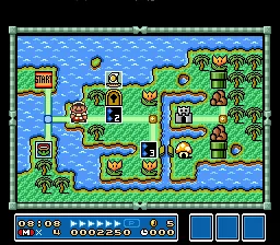 Backdrop artwork for BS Super Mario Collection - Dai-3-shuu (Japan) (3-17) (SoundLink)