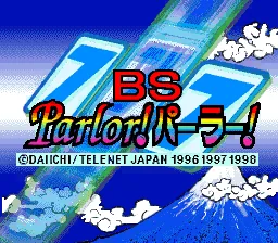 BS Parlor! Parlor! - Dai-2-shuu (Japan) (3-13) (SoundLink) title screen