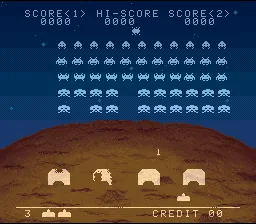 Space Invaders - The Original Game (Japan) (3-2) screenshot
