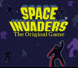 Space Invaders - The Original Game (Japan) (3-2) title screen