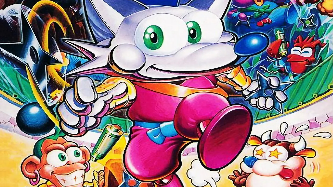 Backdrop artwork for Poi Poi Ninja World