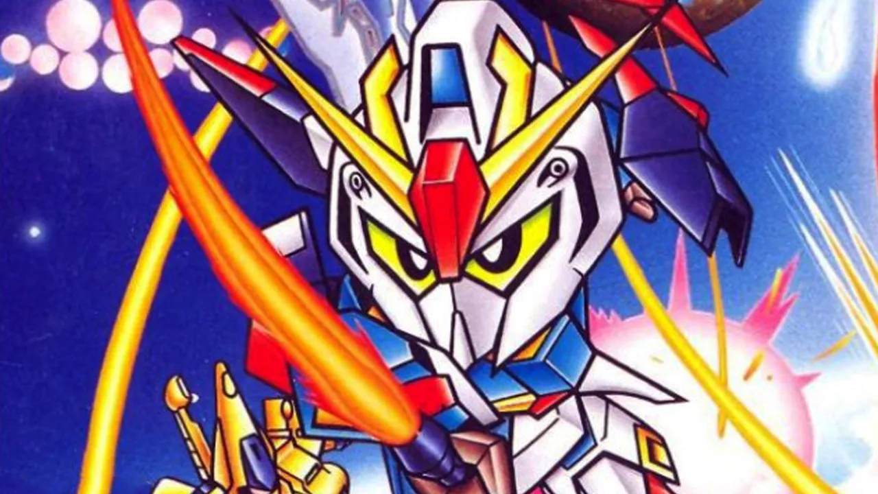 Backdrop artwork for SD Gundam Generation: Gryps Senki