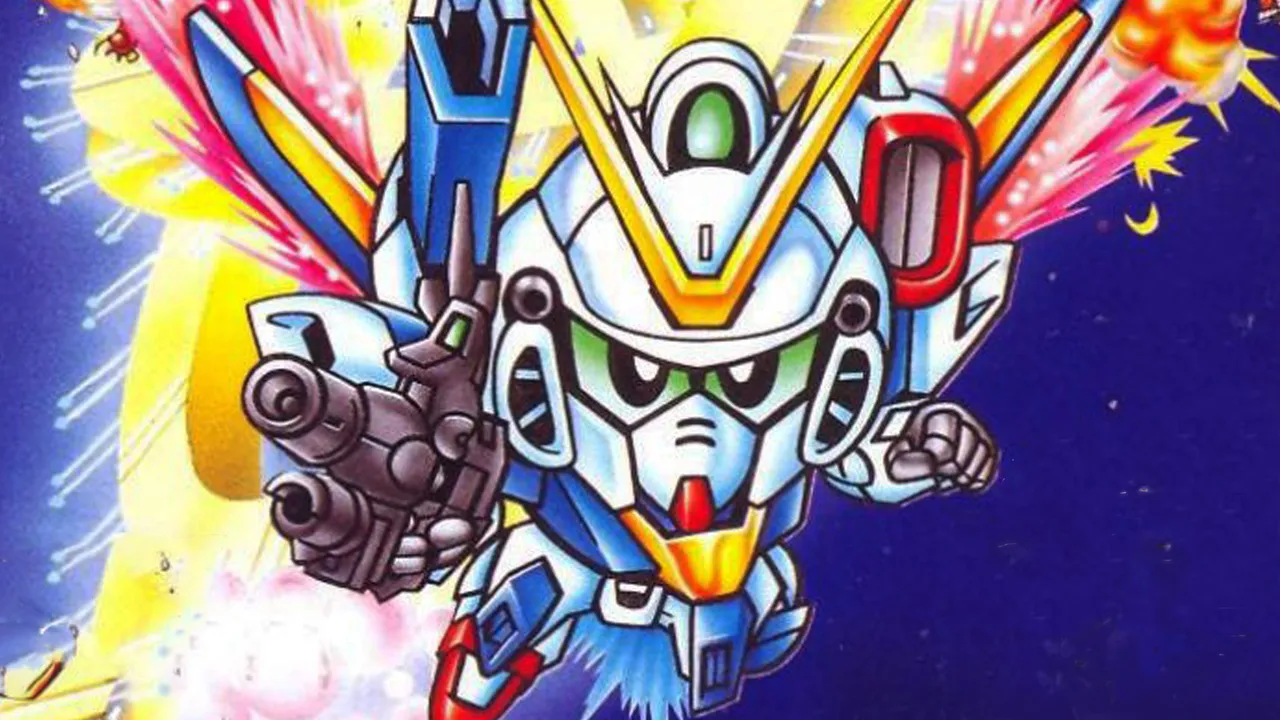 Backdrop artwork for SD Gundam Generation: Zanscare Senki