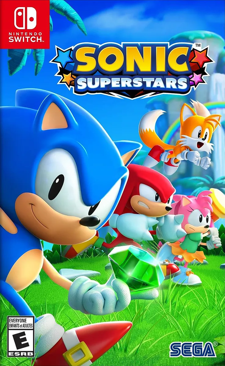 Sonic Superstars box art