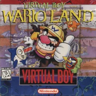 Virtual Boy Wario Land box art