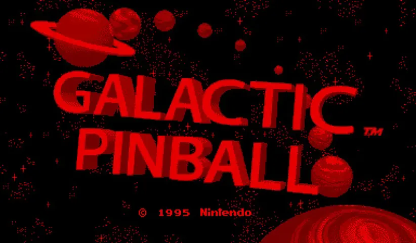 Galactic Pinball screenshot