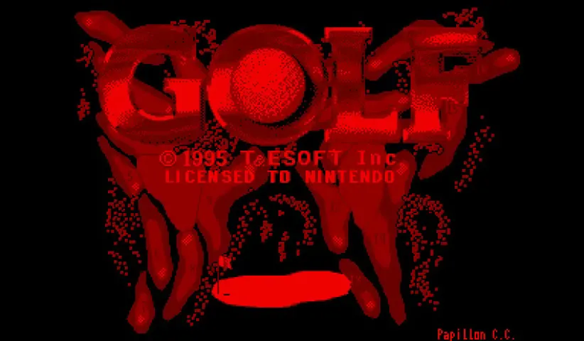 Golf screenshot