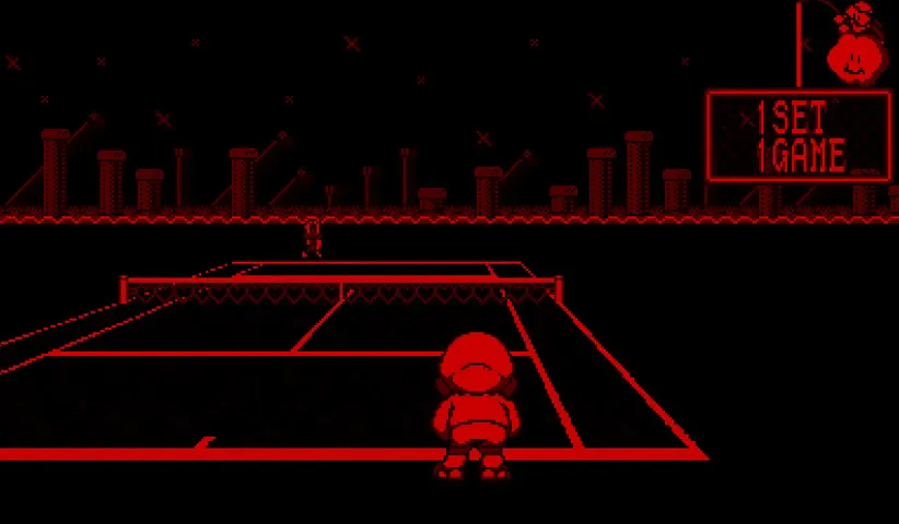 Backdrop artwork for Mario's Tennis