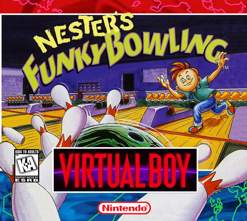 Nester's Funky Bowling box art