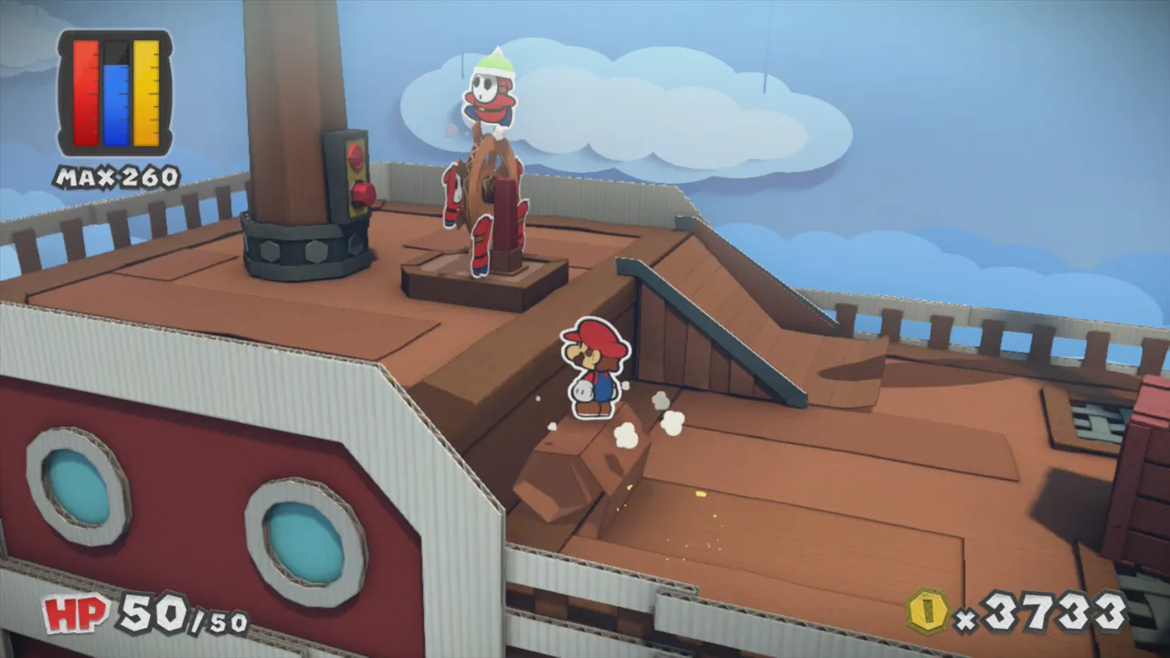 Paper Mario: Color Splash screenshot