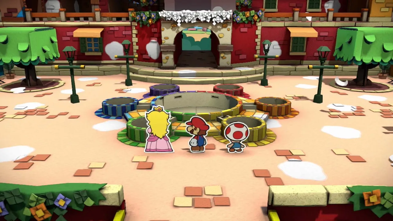 Paper Mario: Color Splash screenshot