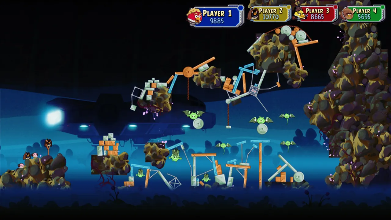 Backdrop artwork for Angry Birds: Star Wars