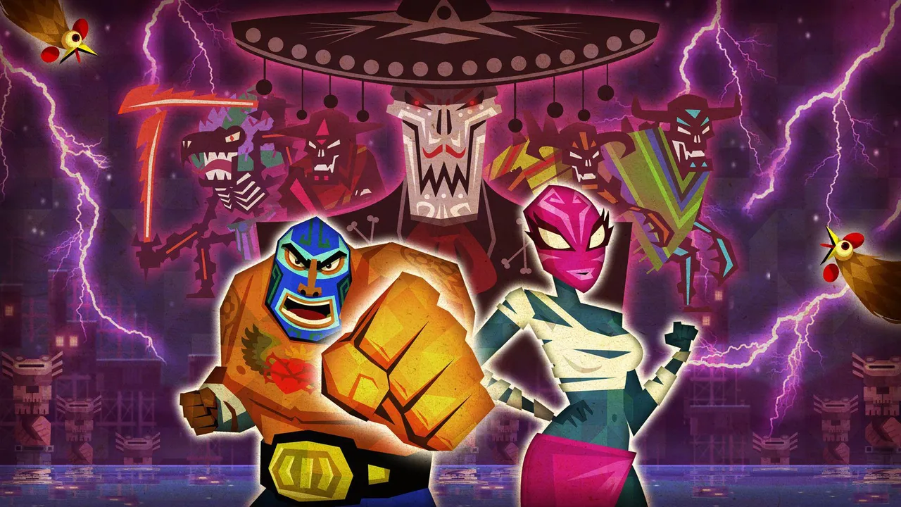 Backdrop artwork for Guacamelee! Super Turbo Championship Edition