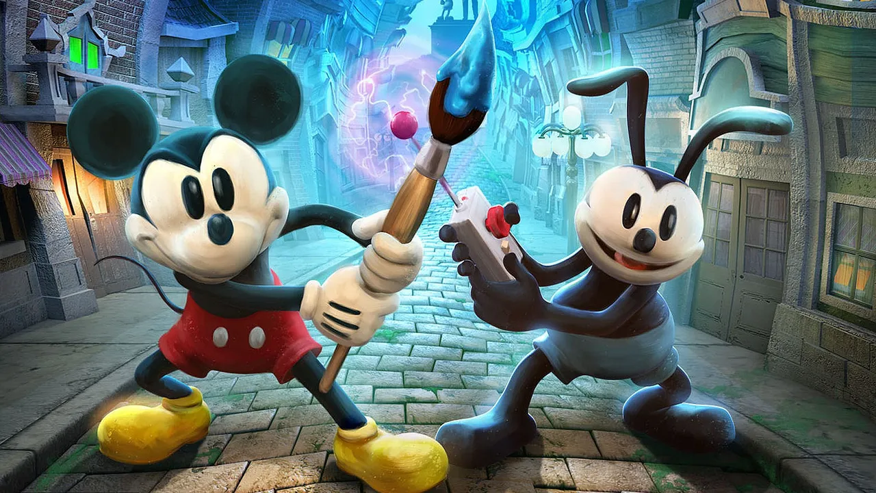 Backdrop artwork for Epic Mickey 2: The Power of Two