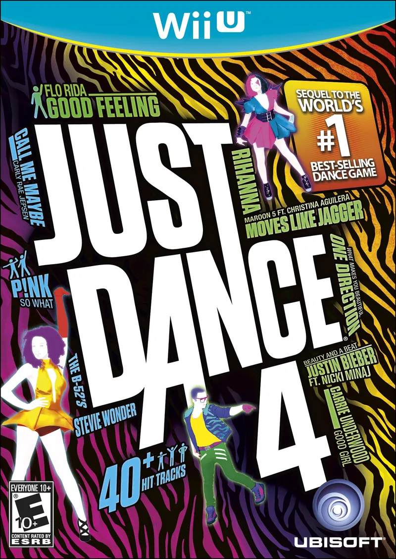 Backdrop artwork for Just Dance 4