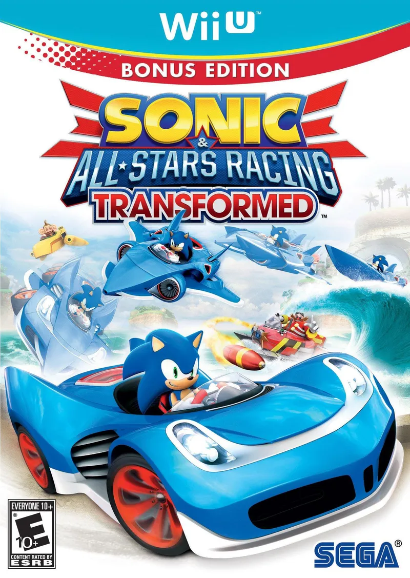 Sonic & All-Stars Racing Transformed box art