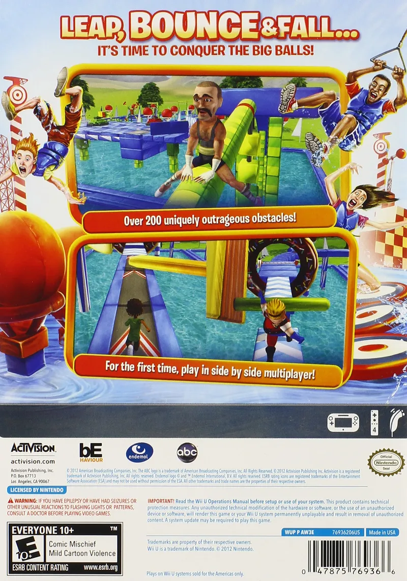 Wipeout 3 box back