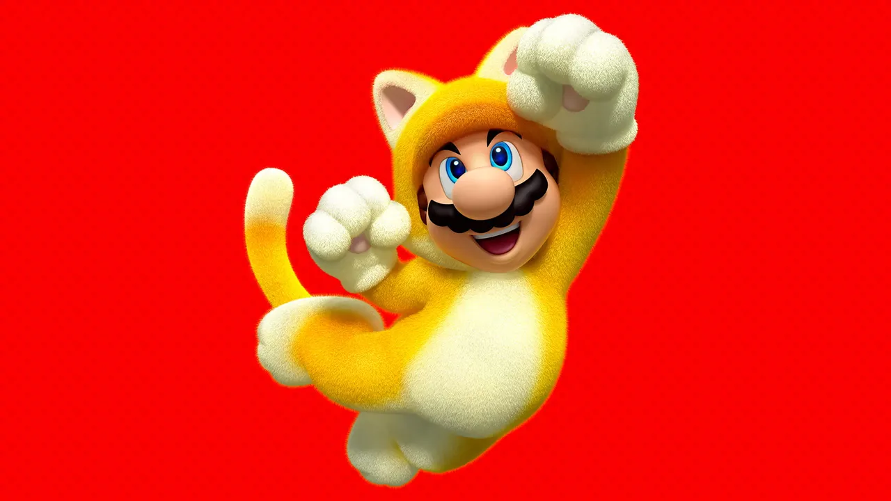 Backdrop artwork for Super Mario 3D World