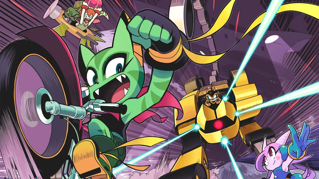 Backdrop artwork for Freedom Planet