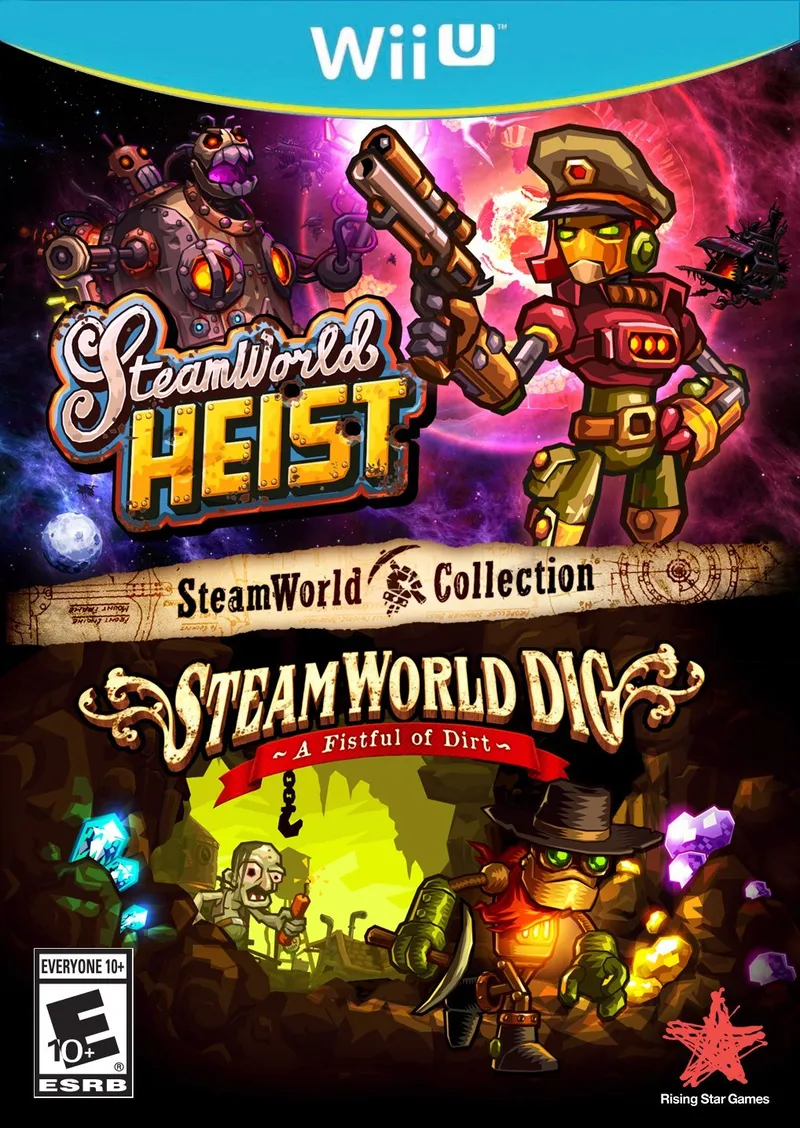 Backdrop artwork for SteamWorld Collection