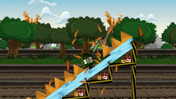 Backdrop artwork for Angry Bunnies: Colossal Carrot Crusade