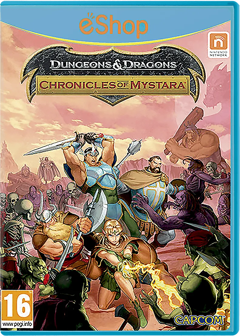 Backdrop artwork for Dungeons & Dragons: Chronicles of Mystara