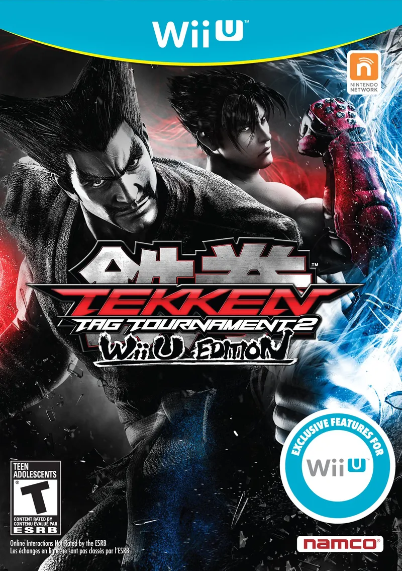 Tekken Tag Tournament 2: Wii U Edition cover art for Nintendo Wii U