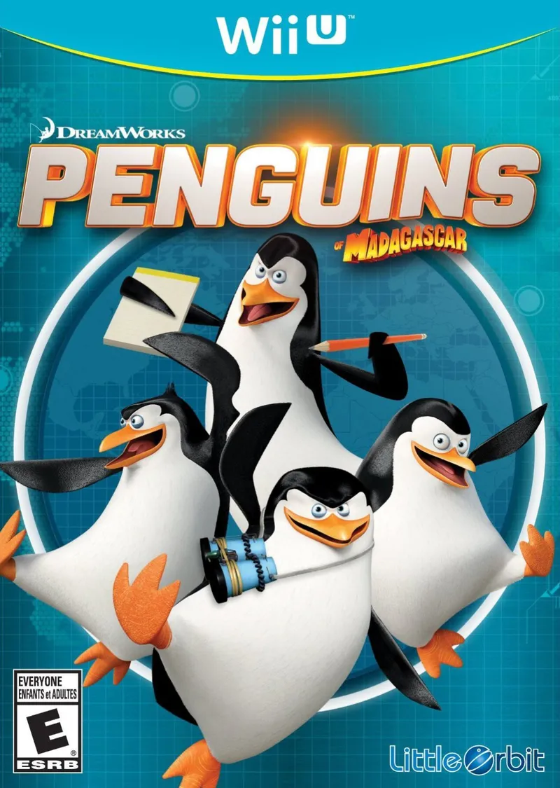 Penguins of Madagascar box art