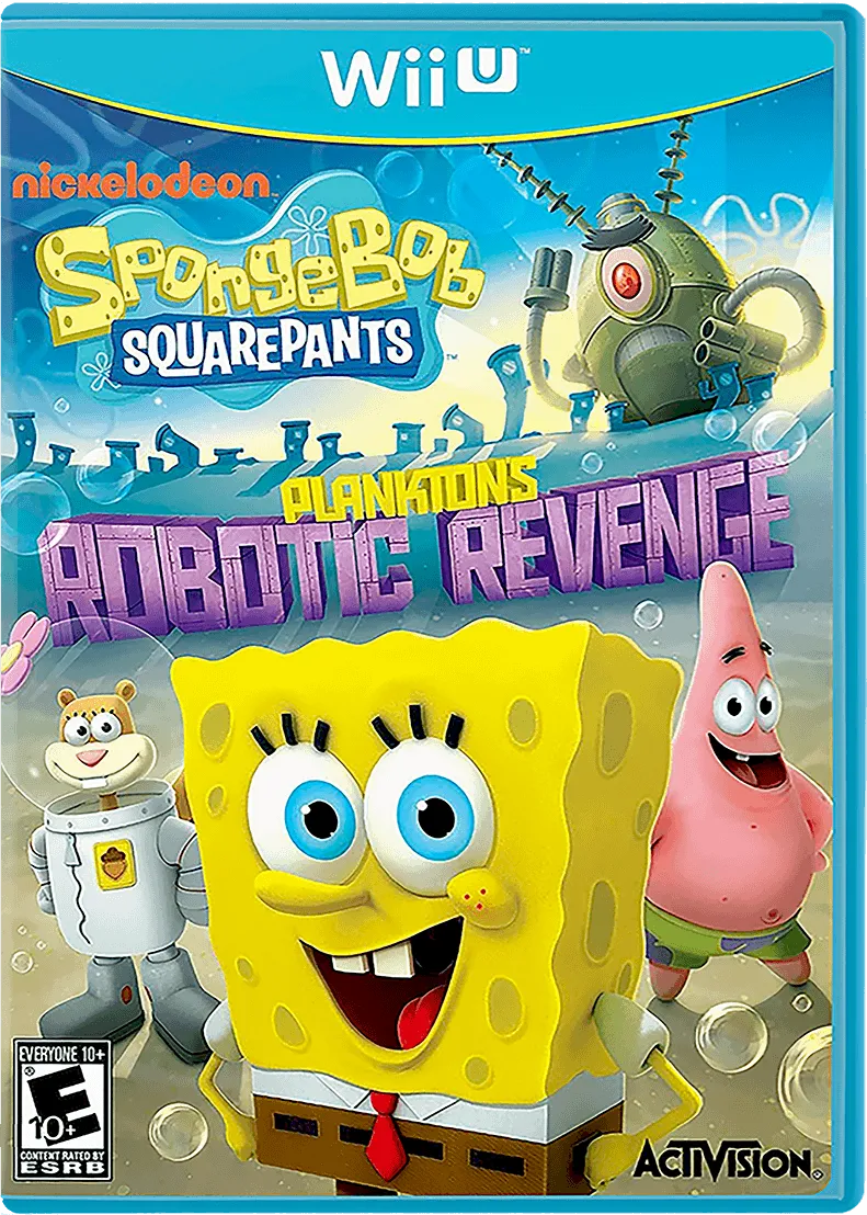 SpongeBob SquarePants: Plankton's Robotic Revenge box art