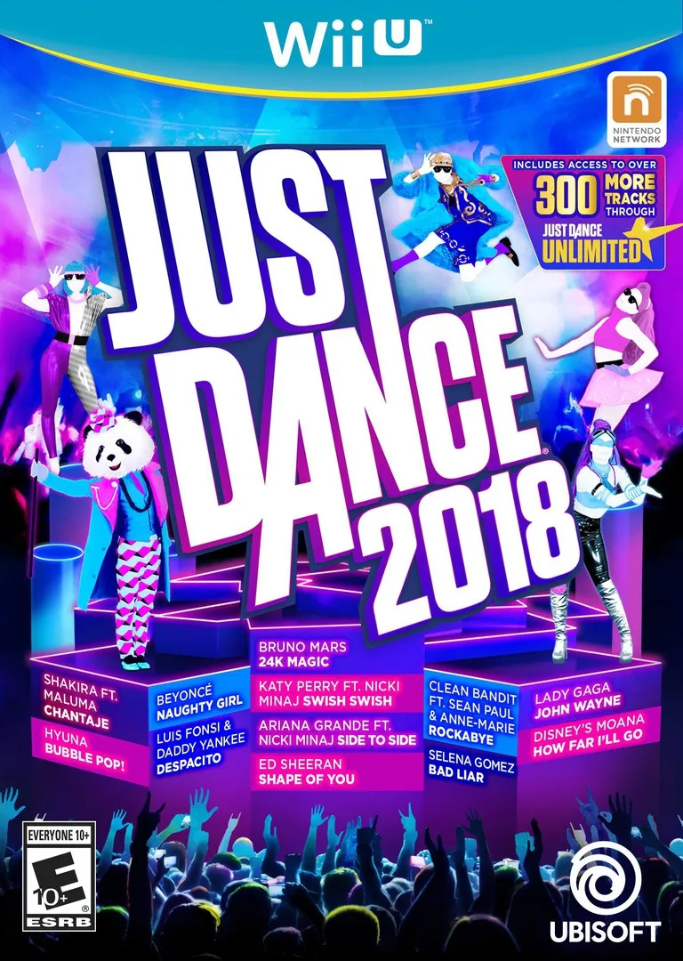 Backdrop artwork for Just Dance 2018